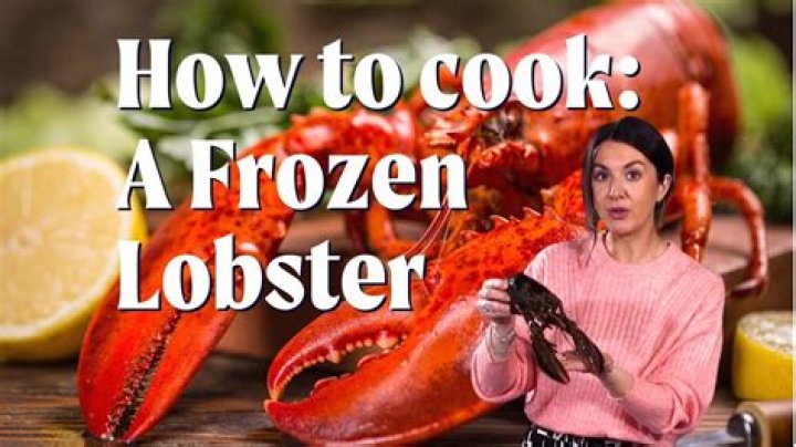 How are frozen lobsters killed?