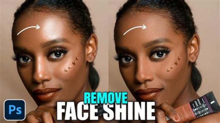 How can I remove shine from my face?
