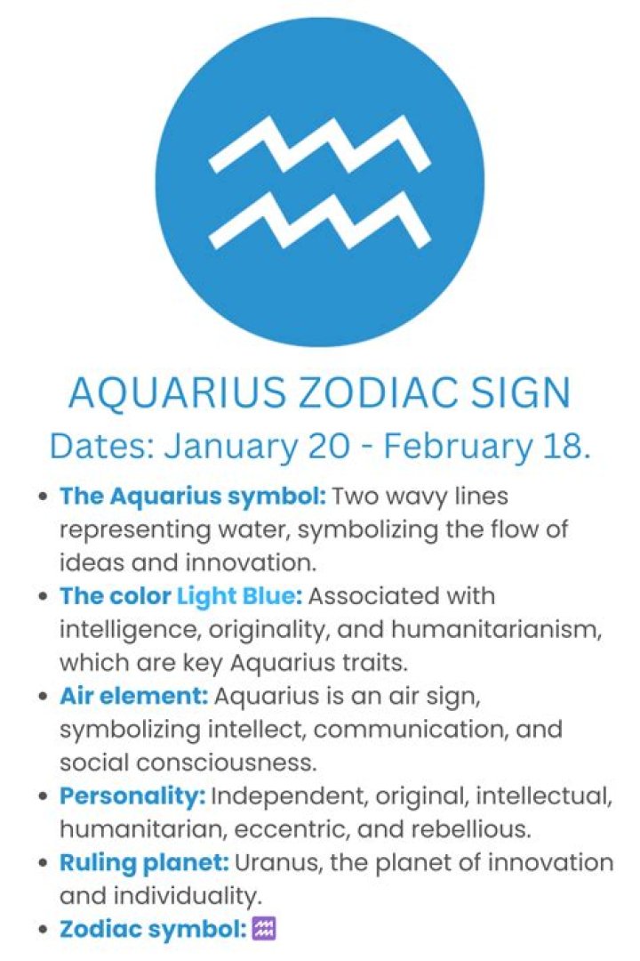 How do you know when an Aquarius is done?