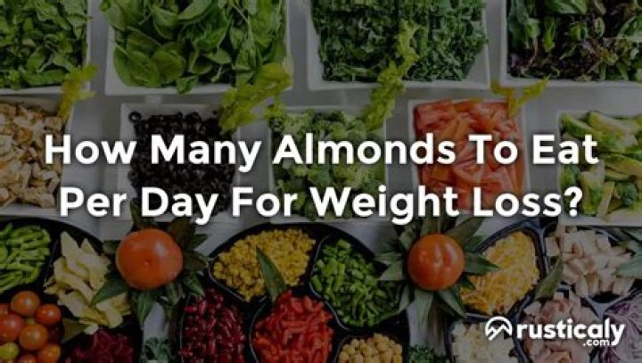 How many almonds eat in a day?