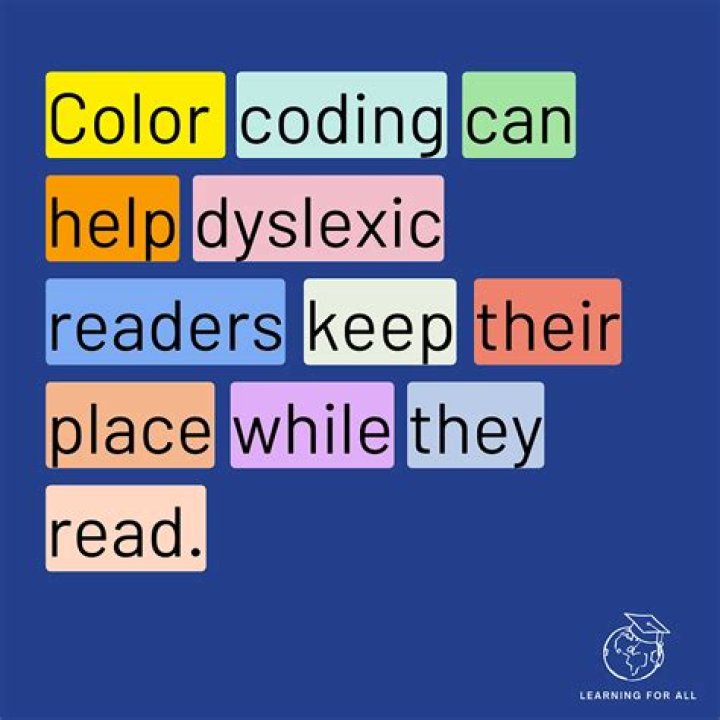What color is best for dyslexia?