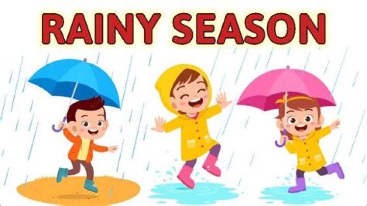 What season has the least rain?