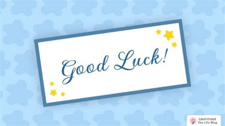 What will bring me good luck?