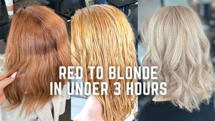 Why is my blonde hair turning red?